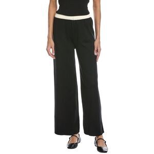 Madison Miles Womens Knit Pant, Black